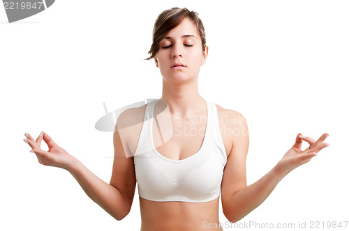 Image of Woman Meditating