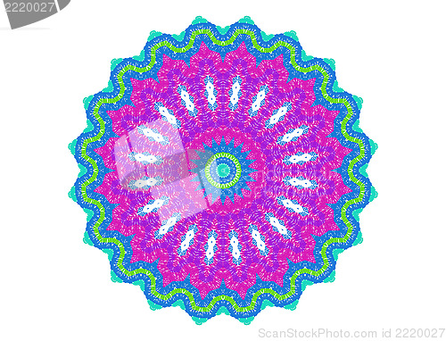 Image of Abstract radial pattern