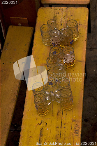 Image of abstract germany  munchen  oktoberfest