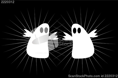 Image of Two ghosts