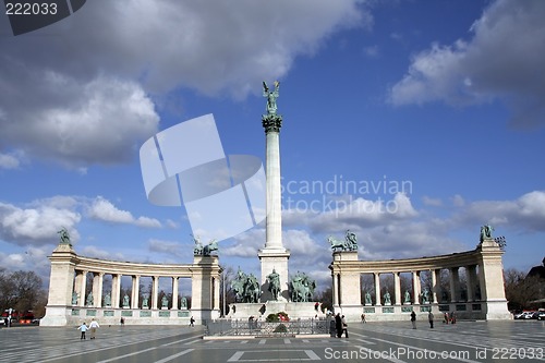 Image of Heroes Square in Budapest