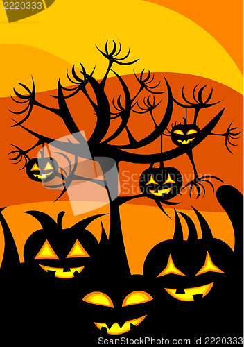 Image of Halloween pumpkins