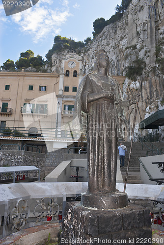 Image of The sanctuary of Santa Rosalia "Santuzza" in Palermo