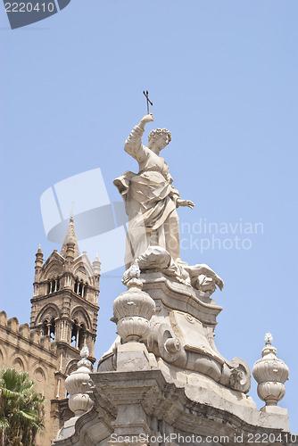 Image of Statue of Santa Rosalia, Cathedral of Palermo