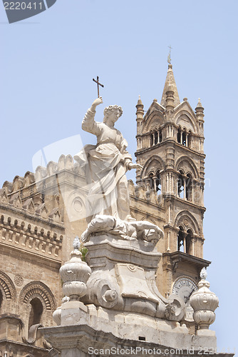 Image of Statue of Santa Rosalia, Cathedral of Palermo