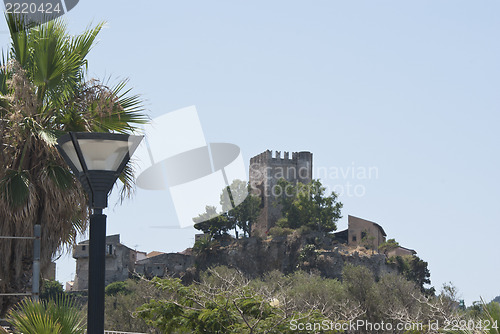 Image of View of Castel of Brolo