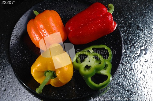 Image of color peppers