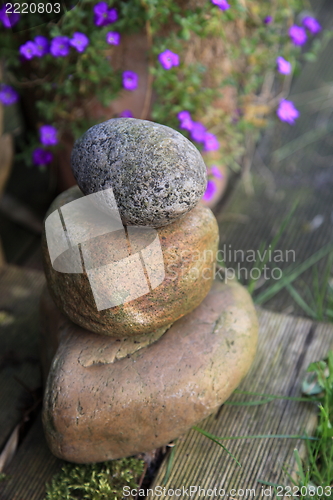 Image of Stack of three stones