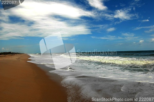 Image of sandy ocean beach