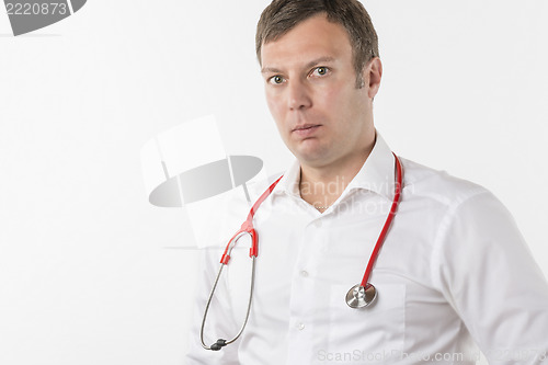 Image of Man with stethoscope