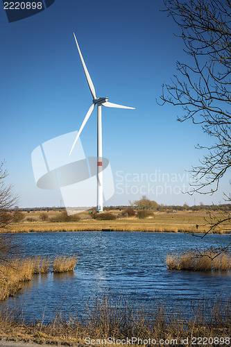 Image of Windmill in landscape