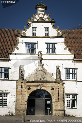 Image of Detail of gatehouse in Husum