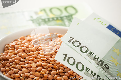 Image of Lentils and Money