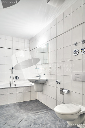 Image of White Bathroom