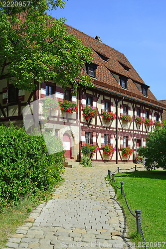Image of Way to a building of Nuremberg castle