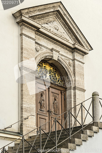 Image of Entrance of a church