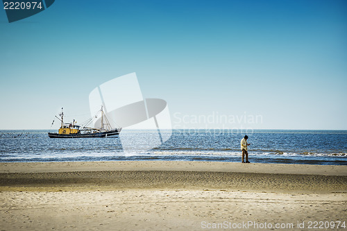 Image of Trawlers in the North Sea