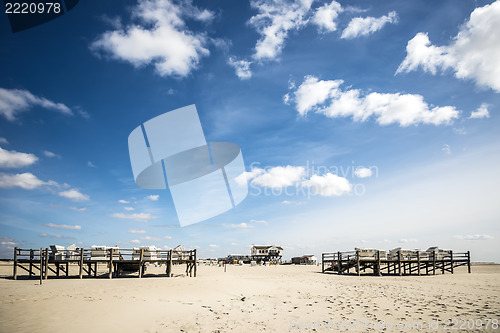 Image of Sandy beach St. Peter-Ording