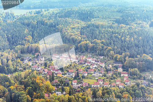 Image of Village in forest