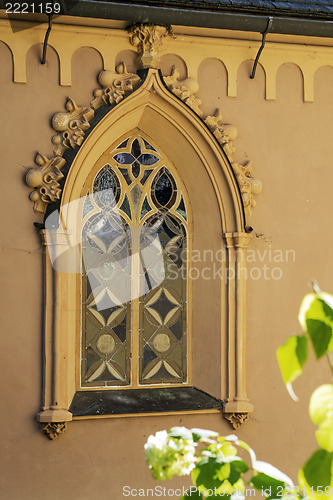 Image of Windows of a Gothic church