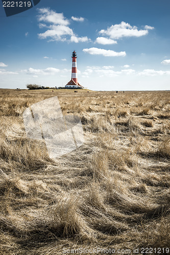 Image of Gras with lighthouse