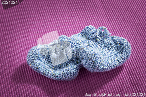 Image of Blue baby socks