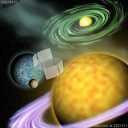 Image of Space Scene