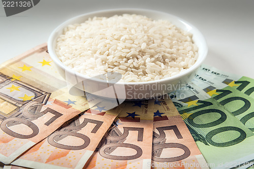 Image of Rice and Money