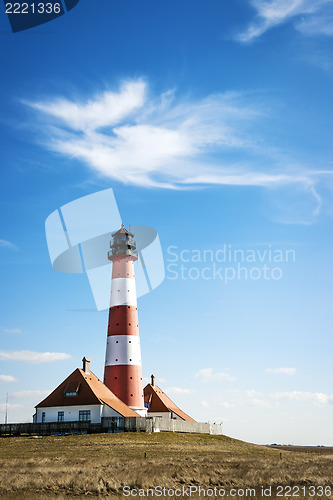 Image of Lighthouse Westerhever Germany