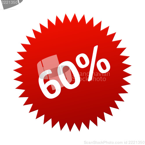 Image of Red Button 60 Percent