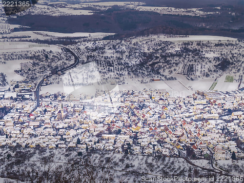 Image of Village in winter