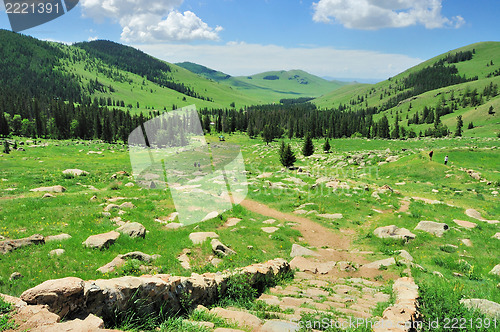 Image of Mongolian landscape