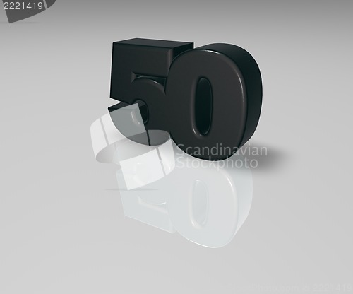 Image of number fifty