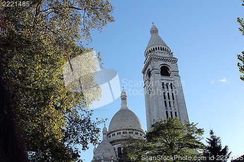 Image of Basilique of Sacre Coeur, Montmartre, Paris