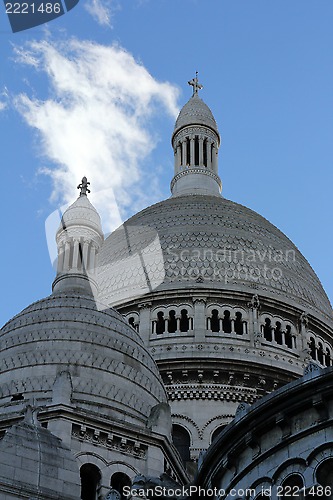 Image of Basilique of Sacre Coeur, Montmartre, Paris