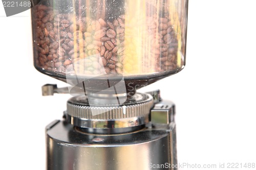 Image of old fashioned coffee grinder