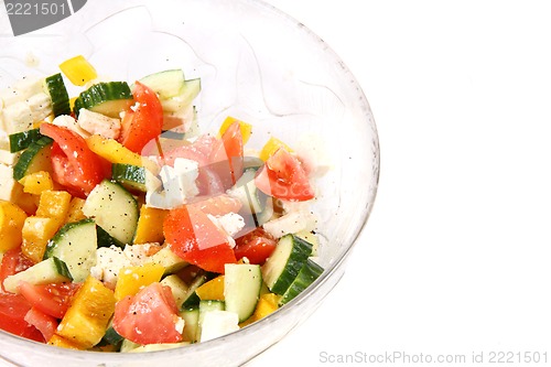 Image of vegetable salad 