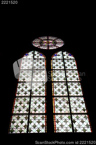 Image of windows in the dark 
