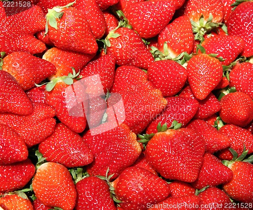 Image of strawberries background