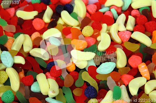 Image of soft jelly color candies