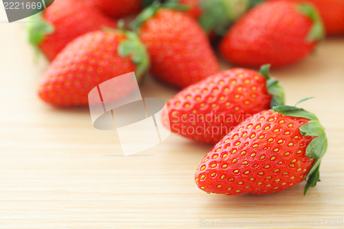 Image of Fresh strawberries