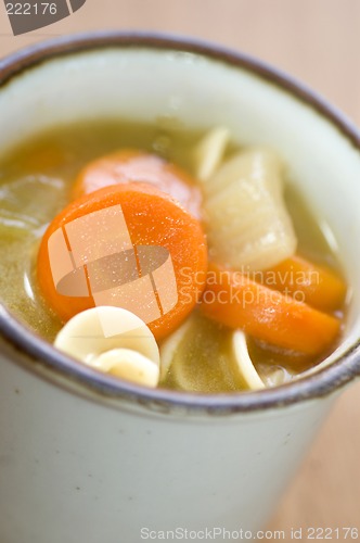 Image of turkey noodle soup