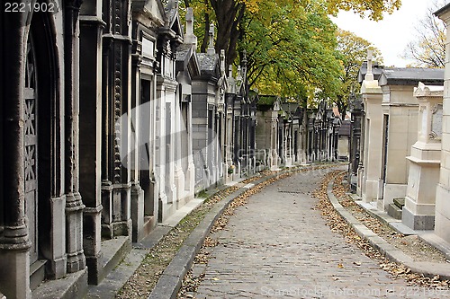 Image of Pere Lachaise Cemetery Paris