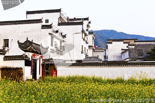 Image of Rural houses in Wuyuan, Jiangxi Province, China.