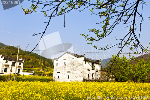 Image of Rural houses in Wuyuan, Jiangxi Province, China.