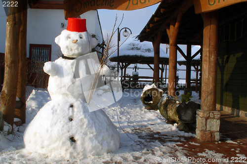 Image of winter: snowman