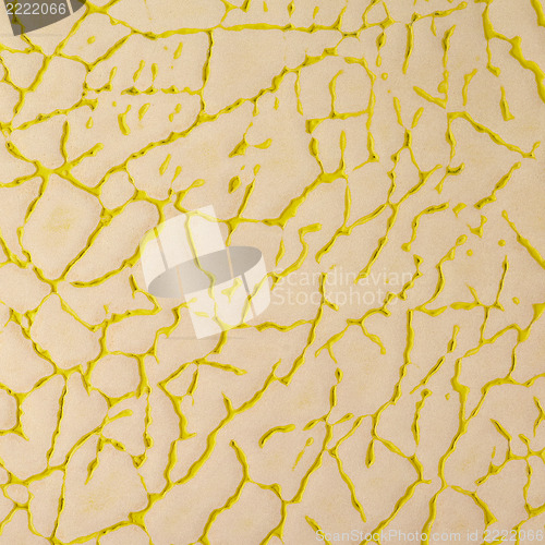 Image of Yellow leather