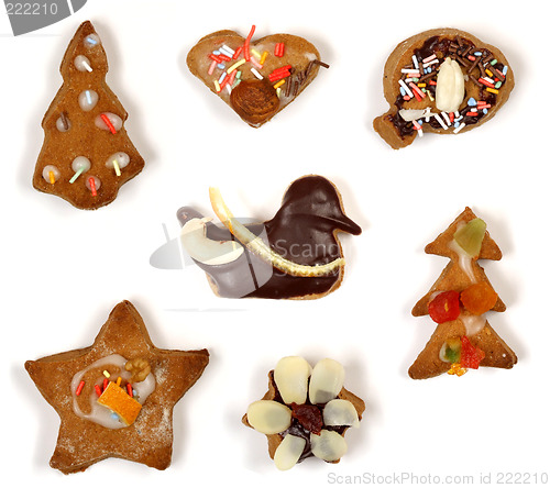 Image of Collection of Christmas cookies