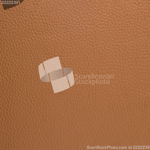 Image of Brown leather texture closeup