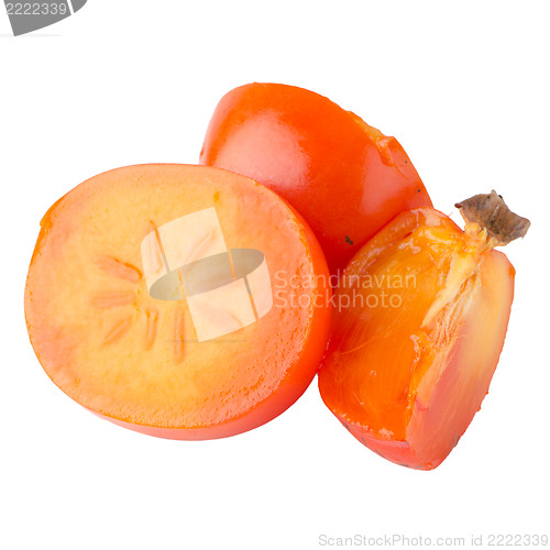 Image of Ripe persimmons